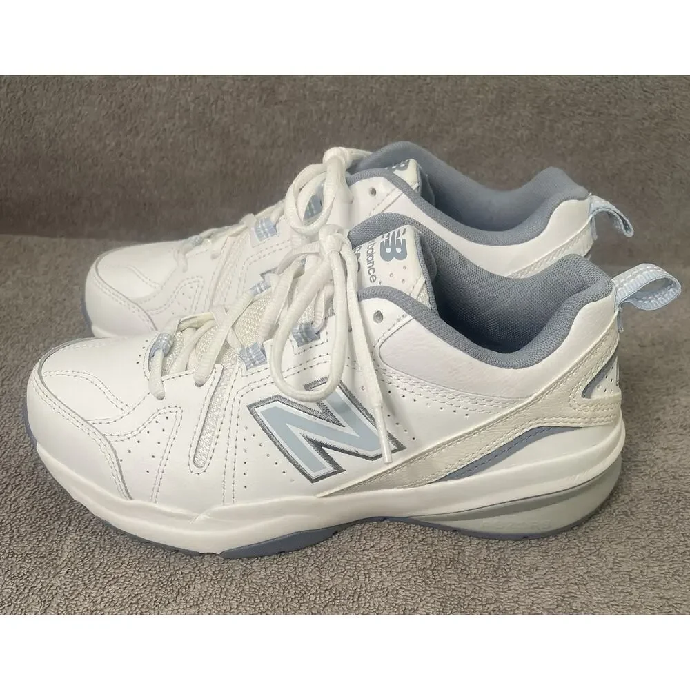 New Balance 608v5 White Light Blue White Women’s Size 7